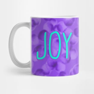 Joy (Purple and Teal) Mug